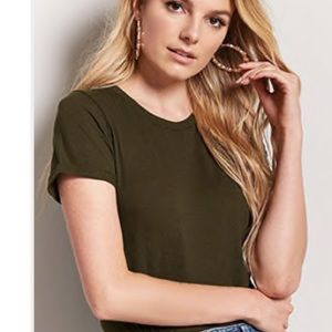 Green short sleeve bodysuit
